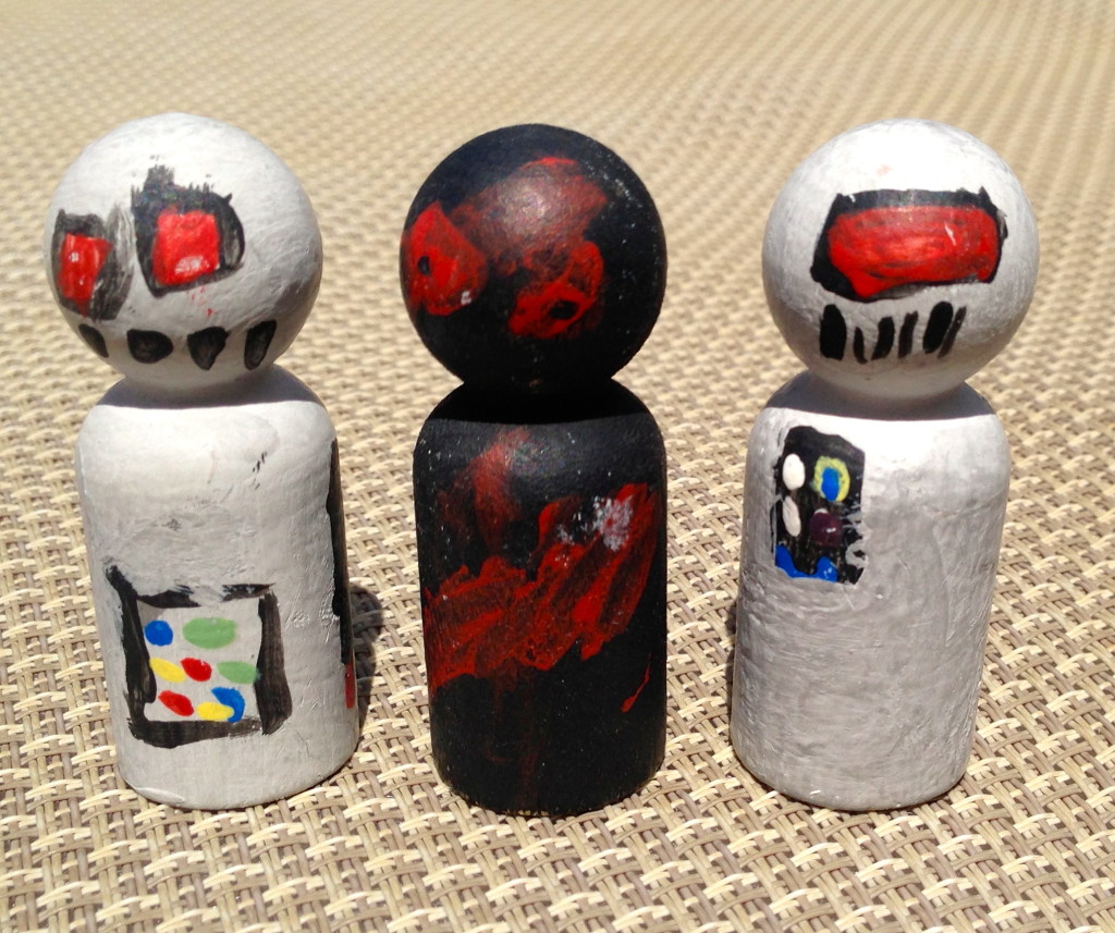 kokeshi dolls from history crafts kit