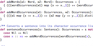 Coursera Functional Programming